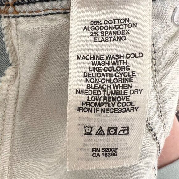 Vintage DKNY SoHo Flared Jeans Size 16R Medium Wash - Picture 6 of 7